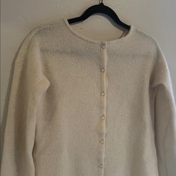 Sezane Sweaters - Sézane Gaspard Cardigan - Ecru XS